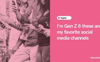 I'm Gen Z & these social media channels matter to me