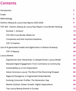 contents 1 | TOP 500 Fashion, Beauty & Luxury Retail Europe 2025