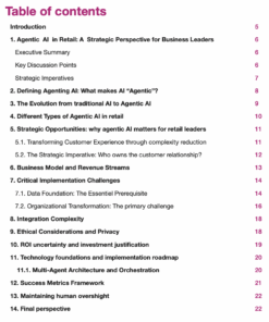 customer contents | Customer Centricity Blue Paper 2025
